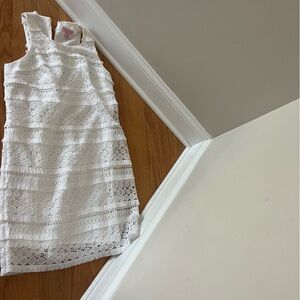 Lilly Pulitzer White Lace Detail Dress